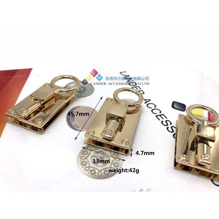 Bag Lock Turn Lock Pengunci Kuncian Tas LANDER / FX-1369