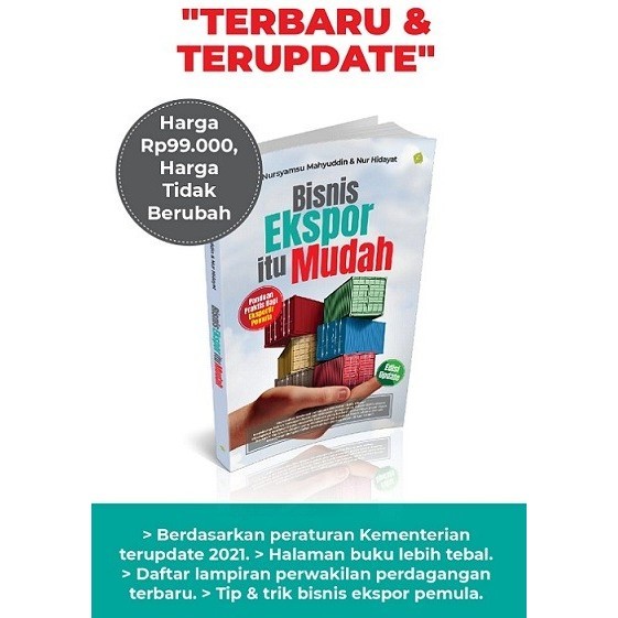 Terlaris ✨ -Buku Bisnis Ekspor itu Mudah