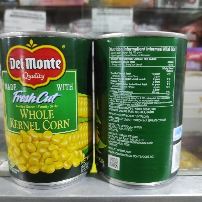 

Delmonte Whole Kernel Corn 420gr