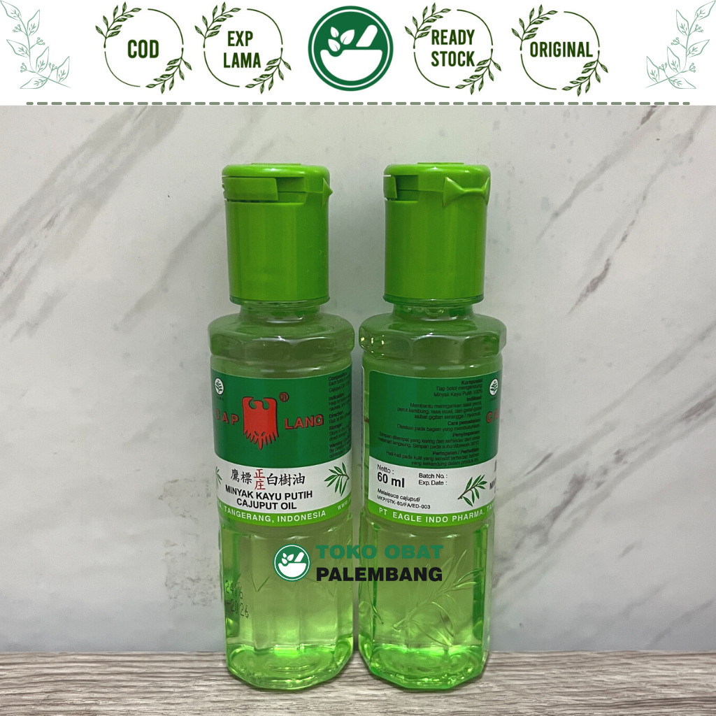 

MINYAK KAYU PUTIH CAP LANG 60 ML CAJUPUT OIL minyak kayu putih cap lang minyak kayu putih lang