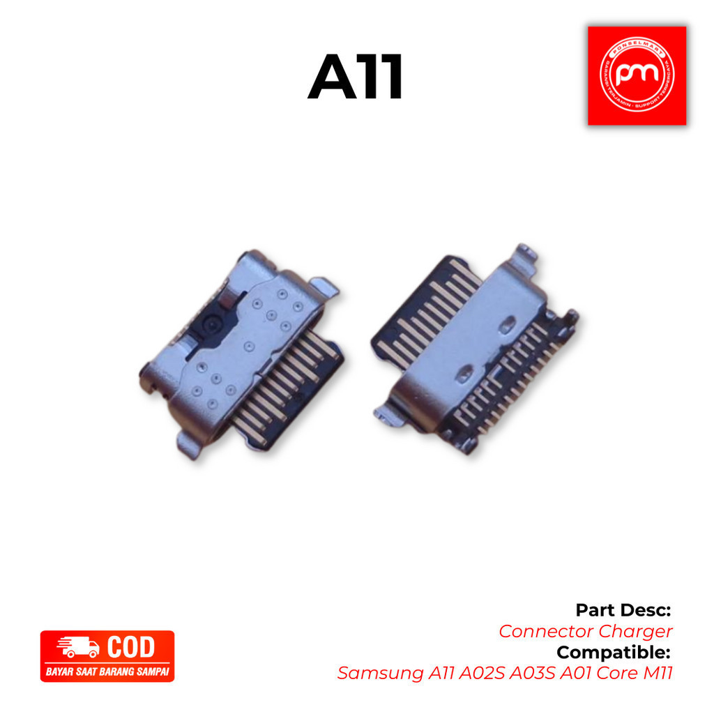 Connector Charger Samsung A11 A02S A03S A01 Core M11