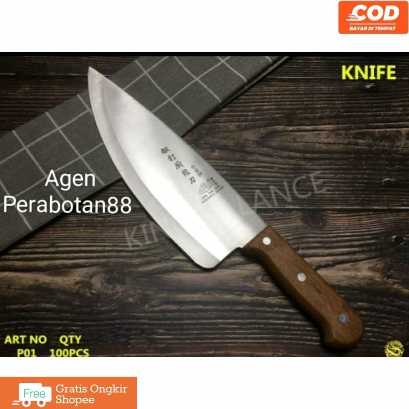 Pisau Daging Tebal/Pisau Dapur Stainless