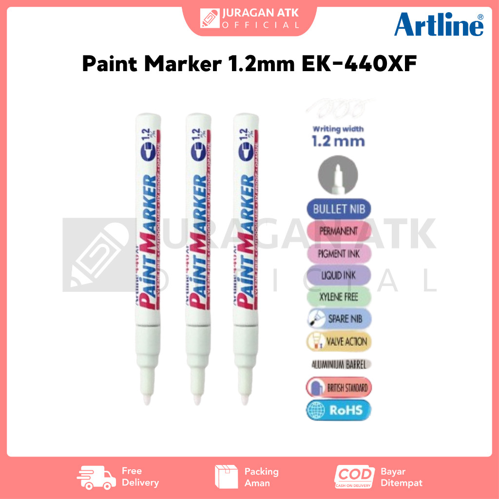 

Paint Marker Artline Kecil 1.2mm EK-440XF