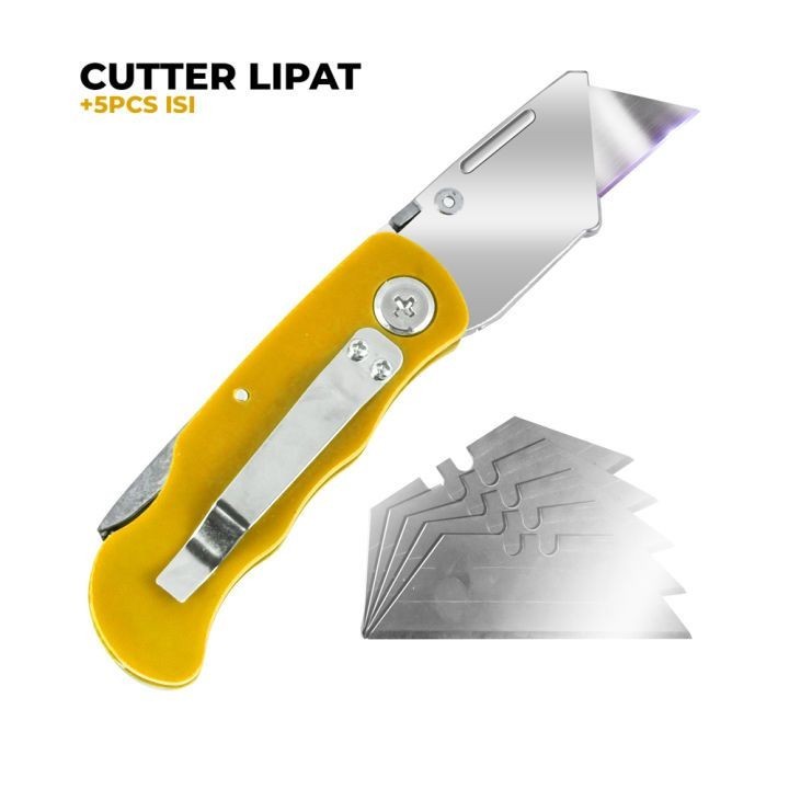 

NEW COD CUTER GRC TRIPLEK PLAFON Cutter Lipat Gypsum Cuter Free 5 PCS isi Cutter Pisau Serbaguna 6598