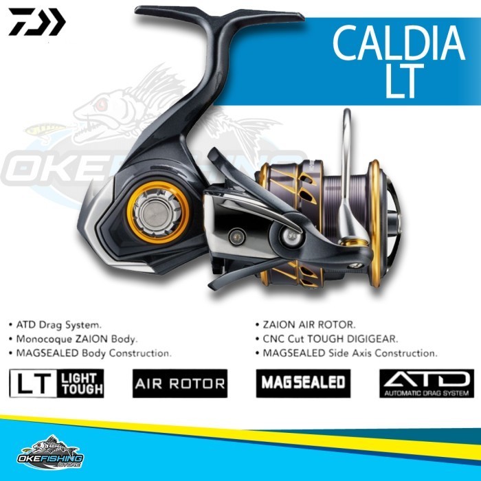 Reel Pancing Daiwa Caldia LT 3000 - 4000 Spinning - 3000 CXH