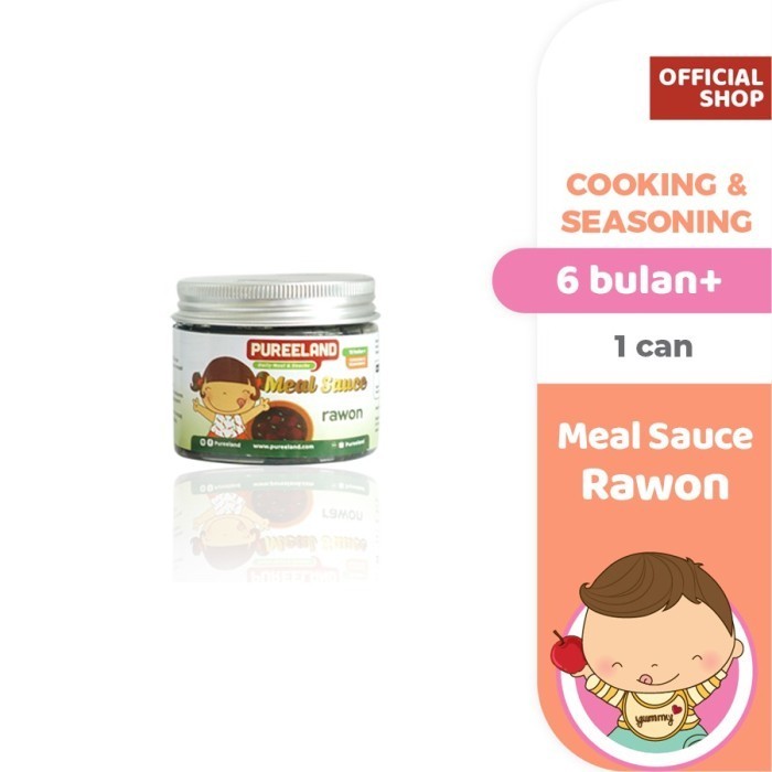 

New Produk-[sukron_86] Pureeland Baby Meal Sauce Bumbu Rawon / MPASI Bayi Organik