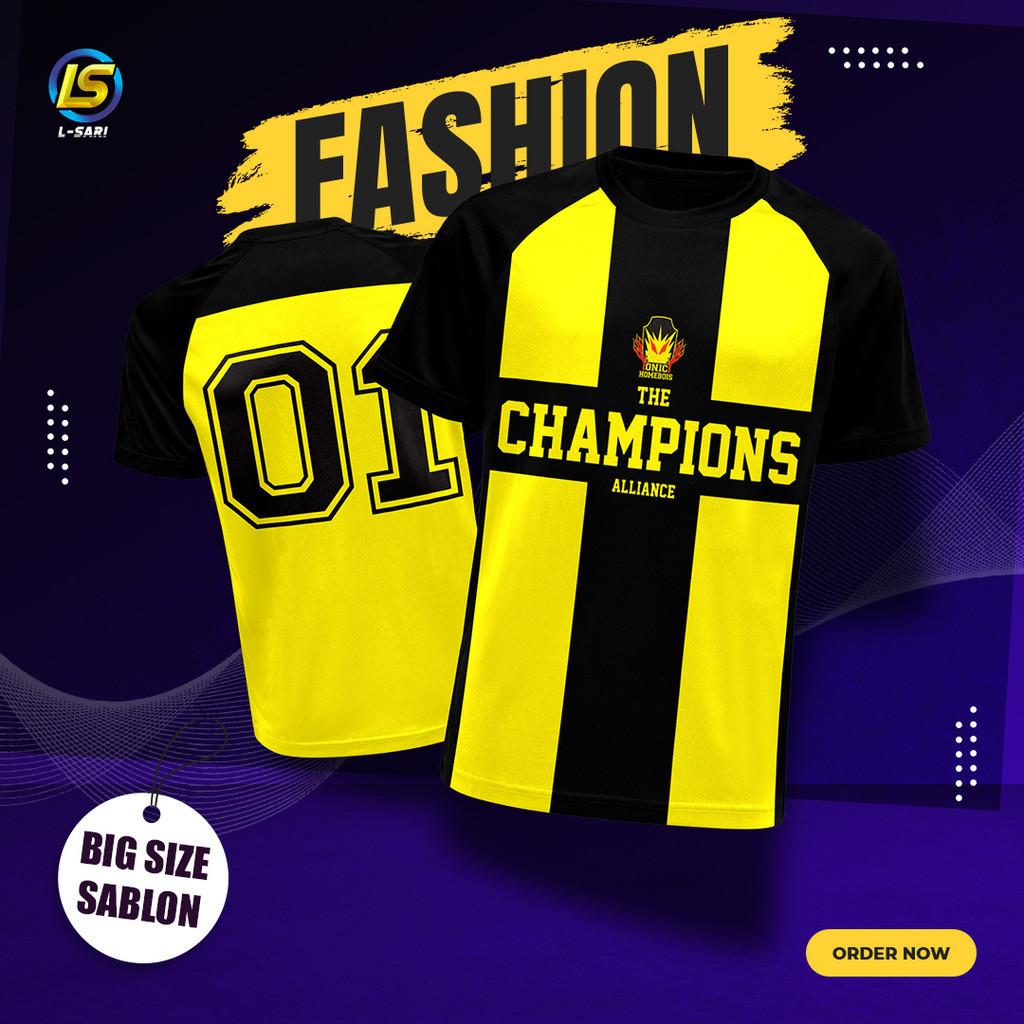 JERSEY ONIC X HOMEBOIS ESPORT TERBARU MPL M5 THE CHAMPIONS WORLD 2023-2024  RRQ ONIC ECHO ALTEREGO E