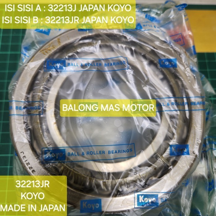 BEARING MOBIL LAKER 32213JR KOYO MADE IN JAPAN ( 32213J JAPAN KOYO / 32213JR JAPAN KOYO ) 1PC