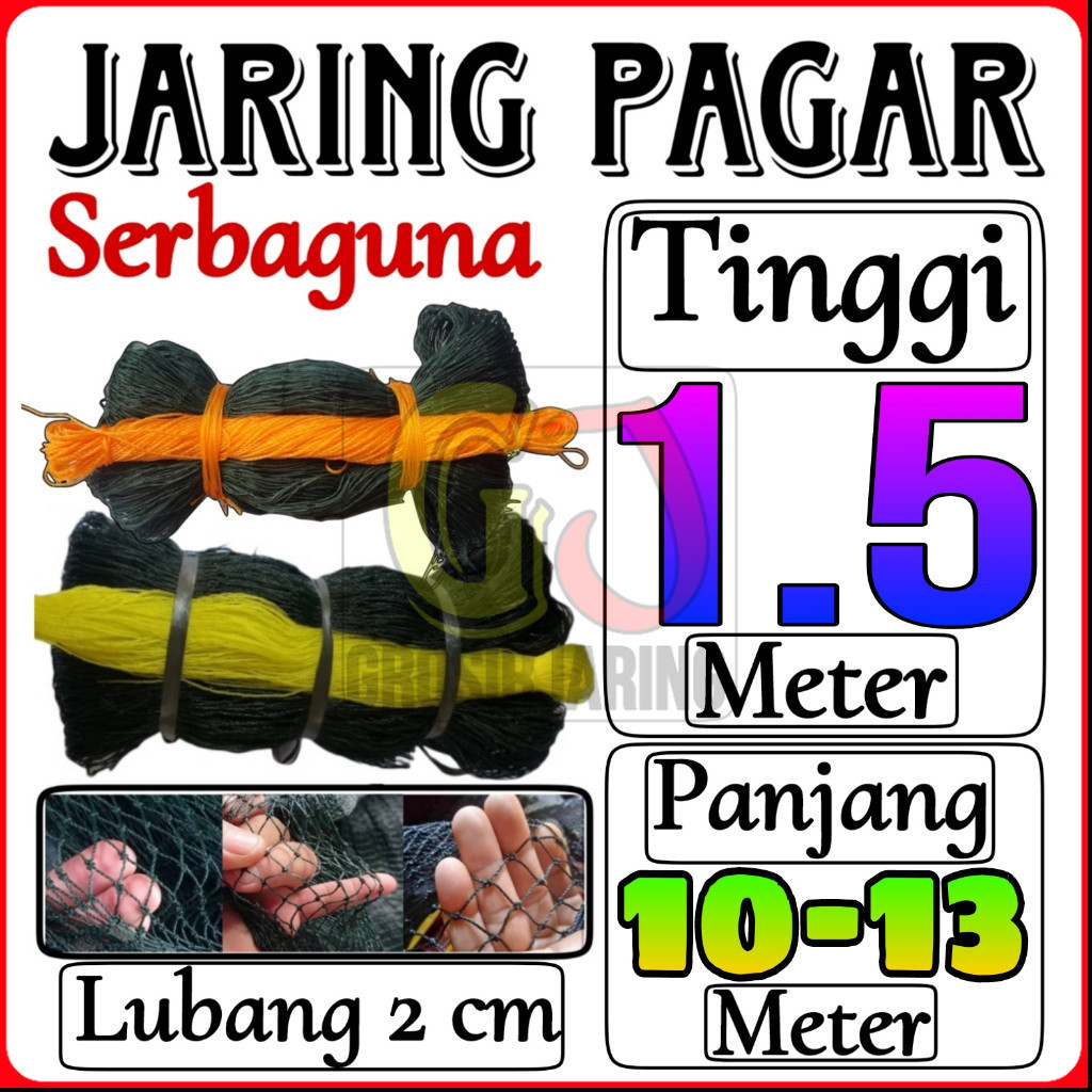 Jaring Ayam Lubang 2 cm Lebar 1.5 Meter Jaring Pagar Ayam Jaring Kandang Ayam