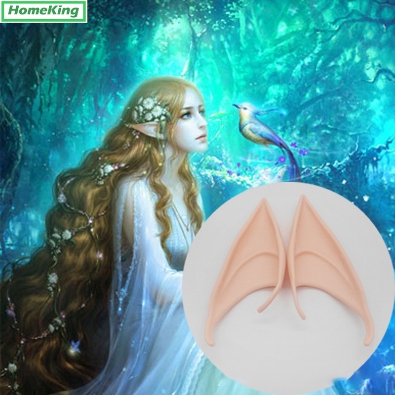 Alat Peraga Halloween Telinga Peri/Mainan Cosplay Telinga Peri/Alat Peraga Kostum