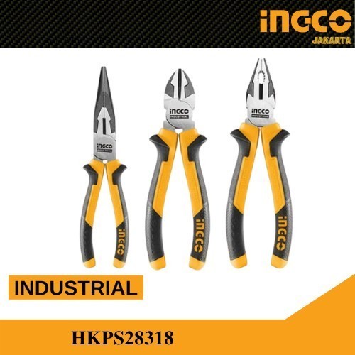 AG TANG SET 3 PCS / TANG KOMBINASI 8" TANG LANCIP 6" TANG POTONG 6" INGCO