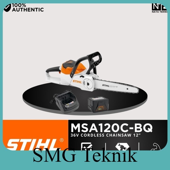 Berkualitas Mesin Gergaji Kayu Chainsaw Cordless 12" STIHL MSA 120 C-BQ  DSA769