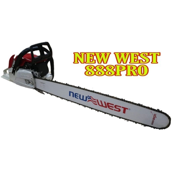 Mesin Chain Saw NW 888 Pro 30 Inch New West Original