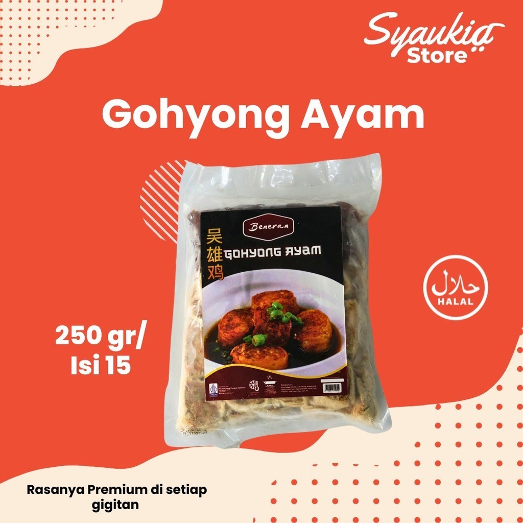 

Gohyong Ayam Viral Halal 600gr 24pcs Jual Gohyong Frozen di Medan - Dimsum