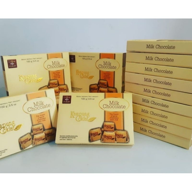 

COKLAT Boks Milk 100gr - Kampung Coklat Blitar