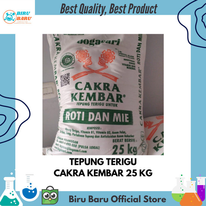 

Sale- Tepung Terigu Cakra Kembar 25 Kg Bogasari Best Quality