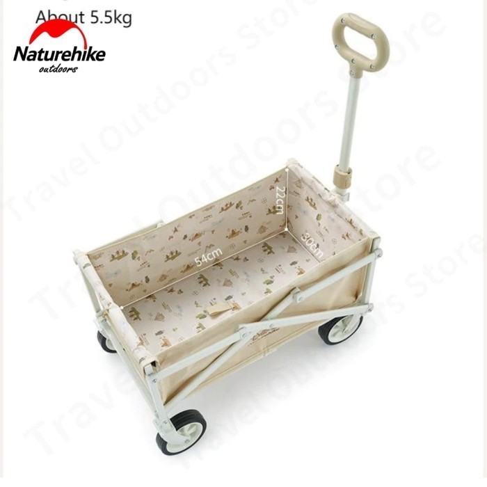 GEROBAK LIPAT ANAK / TROLLEY / TROLI CAMPING NATUREHIKE CNH22JU012