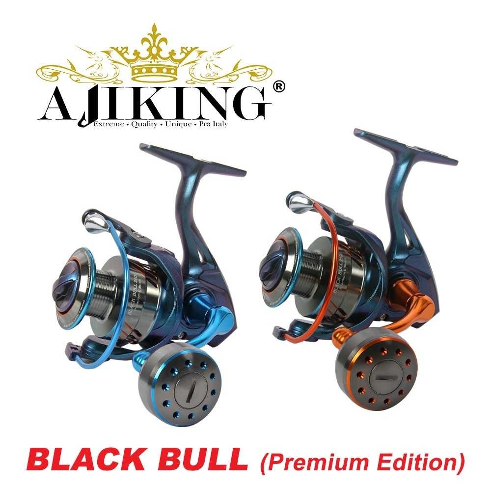 AJIKING REEL BLACK BULL PREMIUM EDITION UNIQUE COLOUR