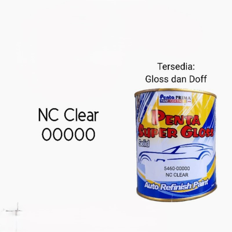 

cat penta super gloss solid nc clear doff 00000 ( 200g -1kg )