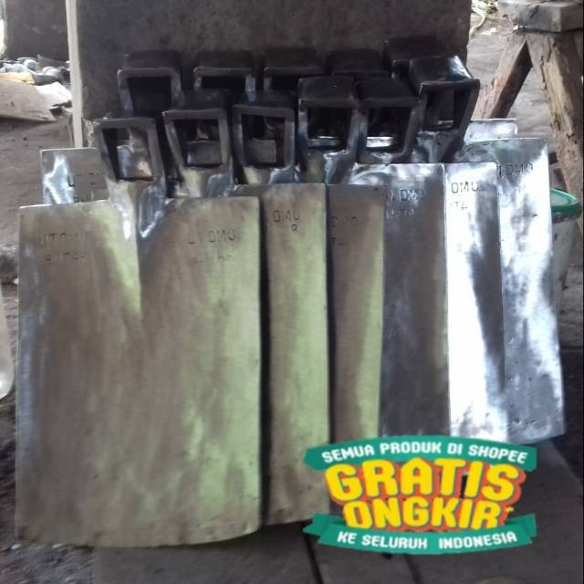 Cangkul / pacul full baja isen asli jember/ panjang pendek baja