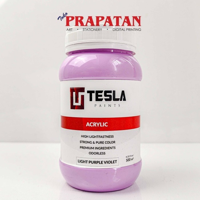 

GS99 Tesla Acrylic Paint / Cat Akrilik Tesla 500 ml NEW COLOR - L Purple Violet