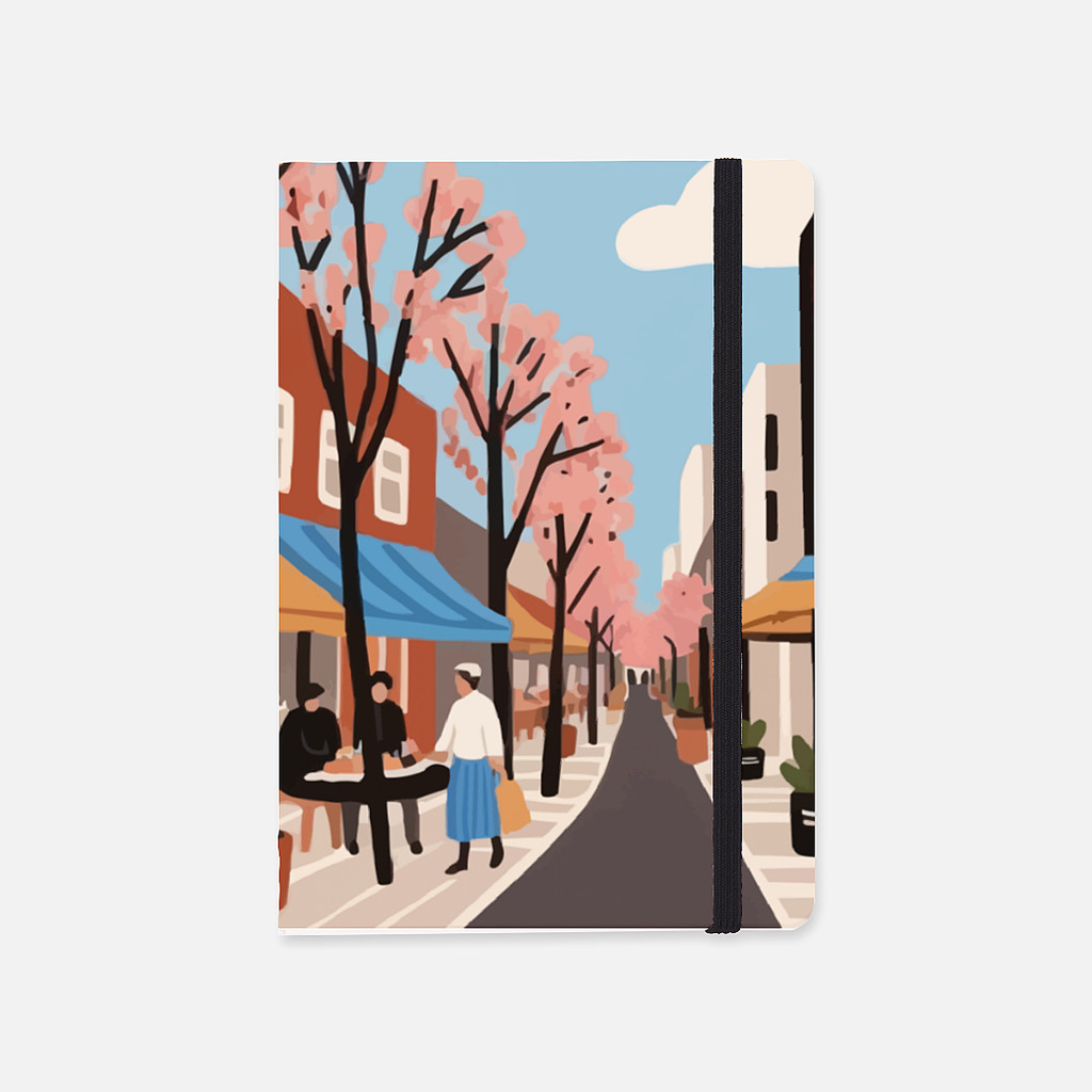 

Jurnal Aesthetic Notebook Buku Tulis Catatan A5 - Pemandangan Korea Series 7