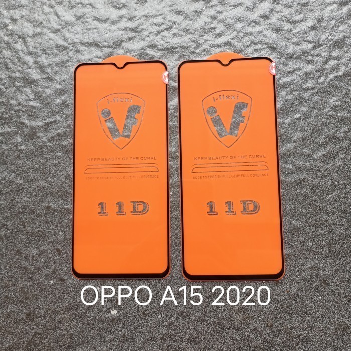 Temperglass Oppo A15 2020 Full anti gores kaca