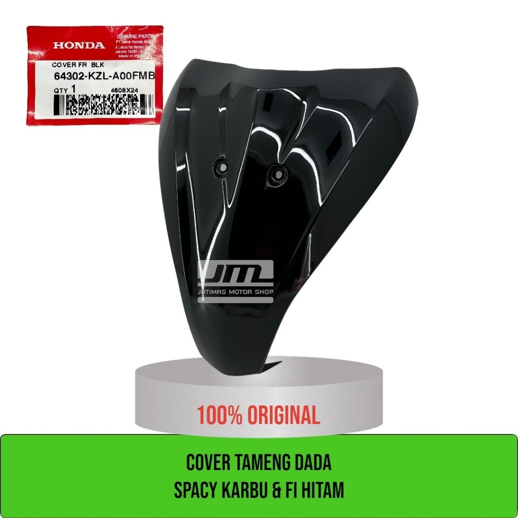 Cover tameng dada depan spacy karbu & fi 64302-KZL-A00FMB