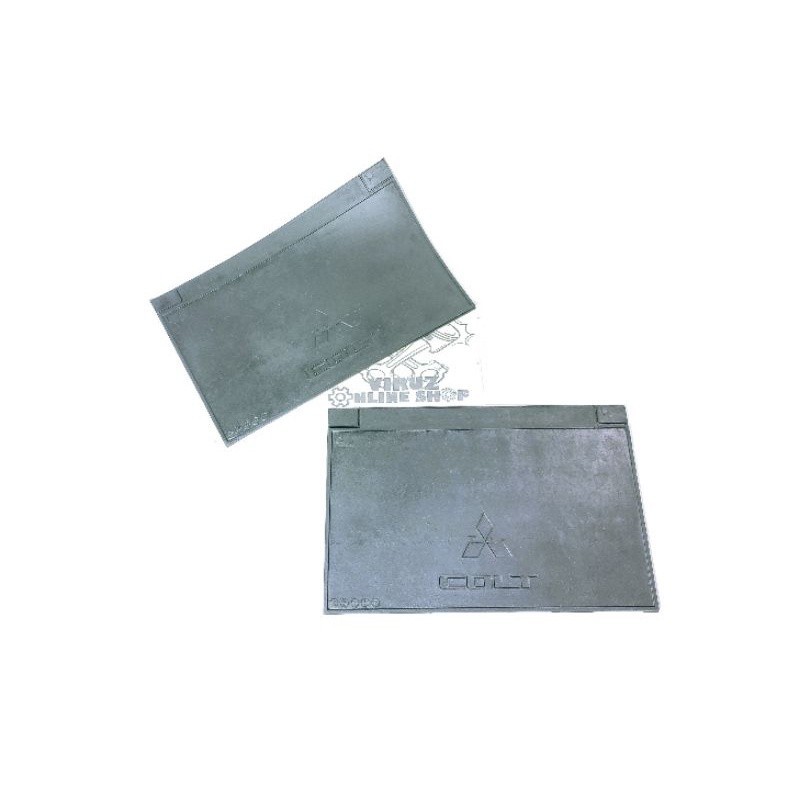 MUD FLAP KEPET LUMPUR RODA DEPAN KARET MITSUBISHI L300 L-300 1SET
