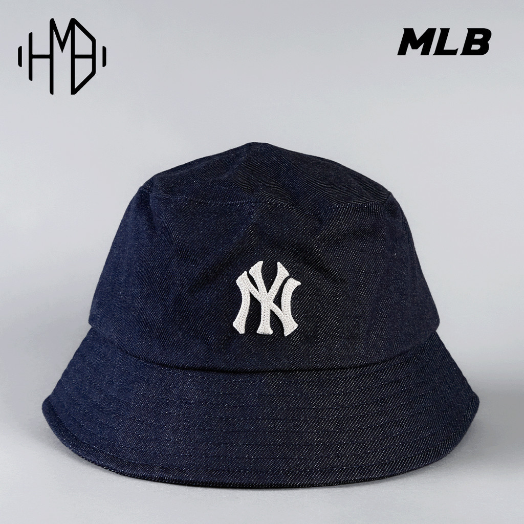 MLB Korea Basic Bucket Hat Denim 100% Authentic
