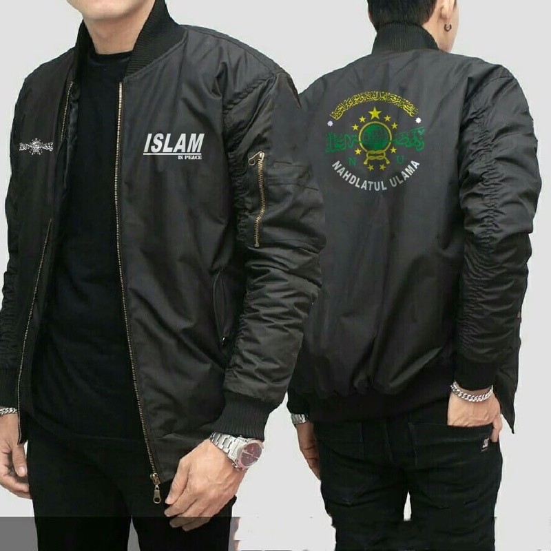 JAKET NU / NAHDLATUL ULAMA / BOMBER NU / JAKET DAKWAH BOLAK BALIK