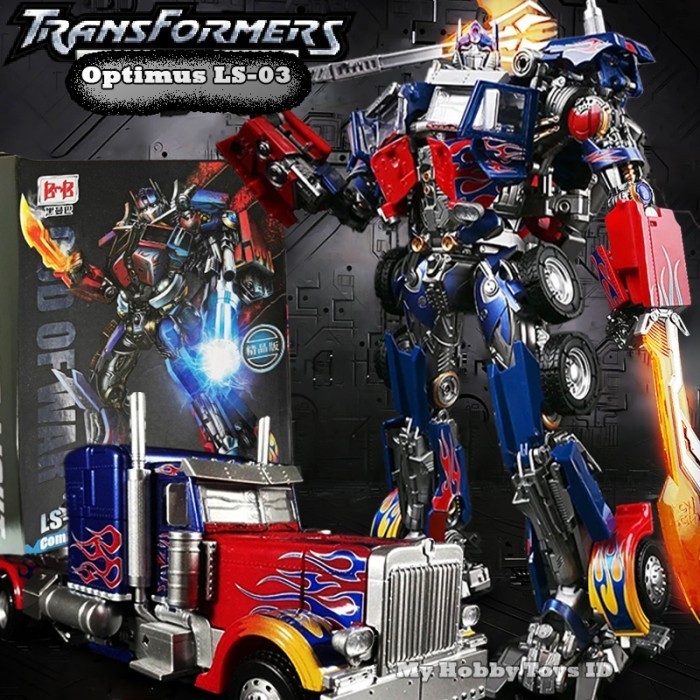 Promo- [100% Asli BMB] Figure Transformers Robot Optimus Prime Size Besar