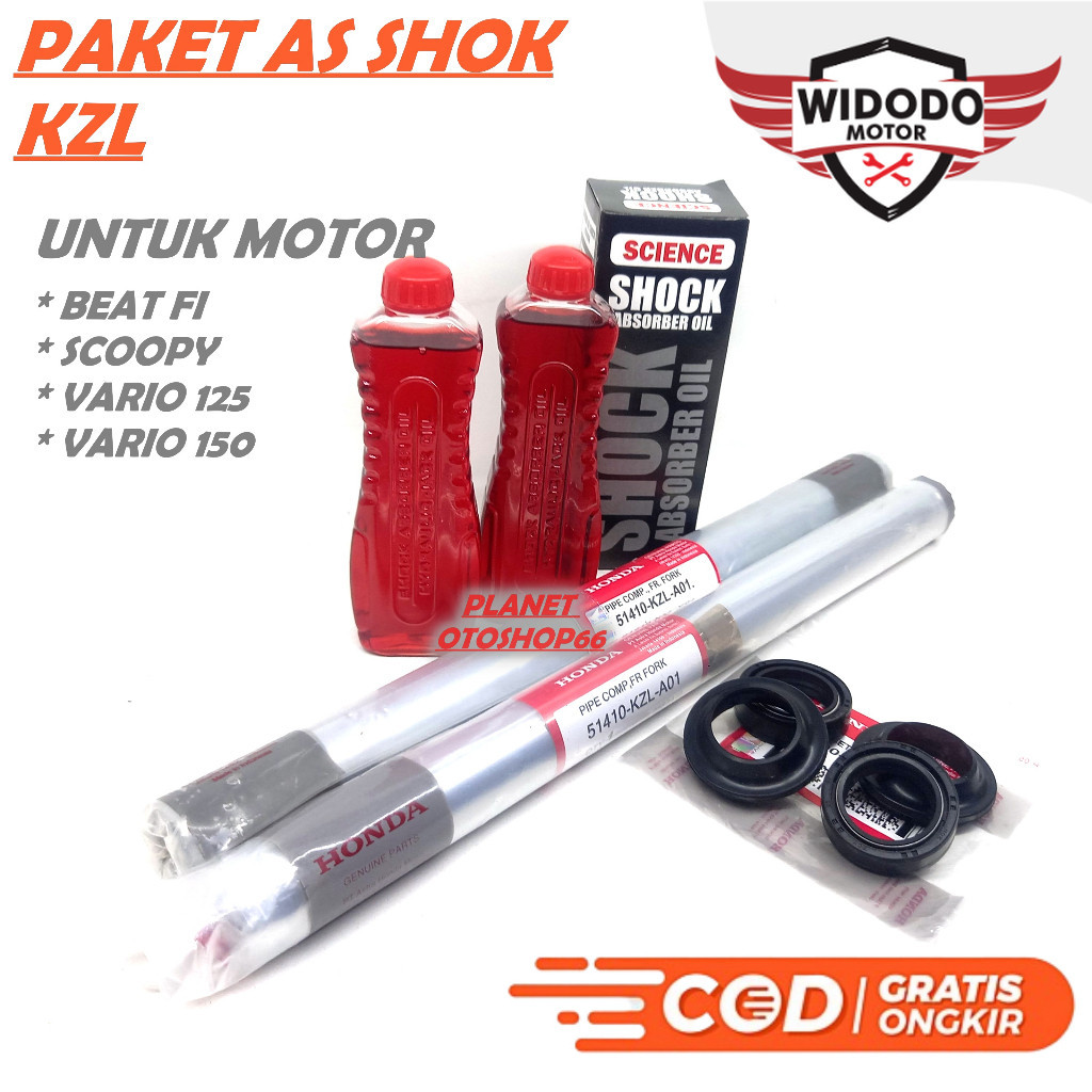 SEPAKET As Shock Depan Beat Fi As Shock Depan Scoopy Fi As Shock Depan Vario 110 Fi Vario 125 Dan 15
