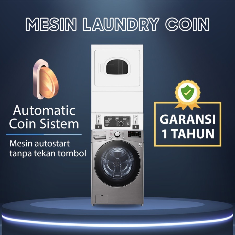 Mesin Laundry Coin Speedqueen - Autostart