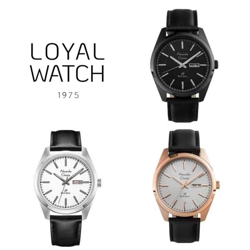 Jam Tangan Alexandre Christie Pria AC Primo Steel 1025 ME Original Garansi Resmi