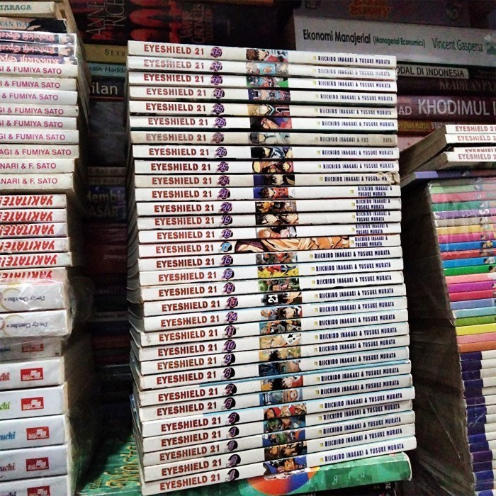 Eyeshield 21 komik english full series vol 1-37