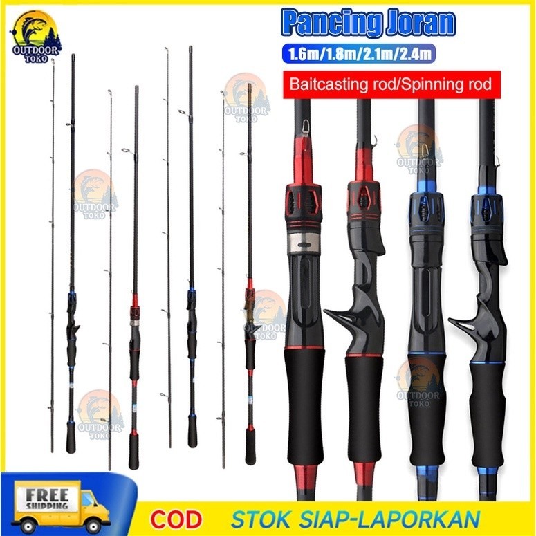 CODJORAN PANCING CASTING&SPINING SIZE 165 180 210 240CM CARBON HOLLOWPANCING JORAN PANCING CARBON UL