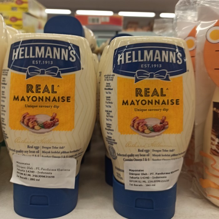 

Roux helmann's real mayonaise tube 240ml