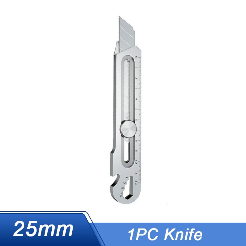 

Baru 6In1 Pisau Cutter Multifungsi Cutter Pisau Baja Besar 10Pc Pisau Set Cutter Pisau Pemotong