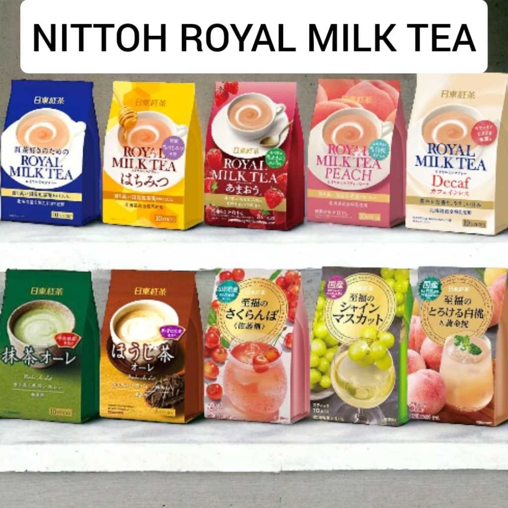 

Royal Milk Tea Nittoh Japan Matcha Green Tea Hojicha Strawberry MinumaN