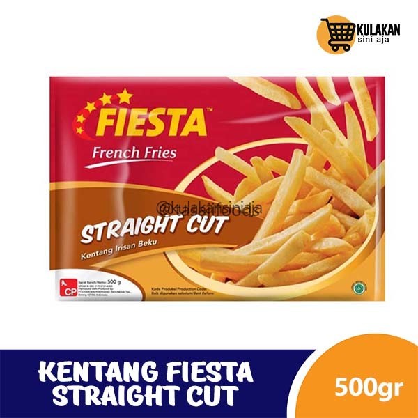 

Fiesta Kentang Straight Cut 500 Gr