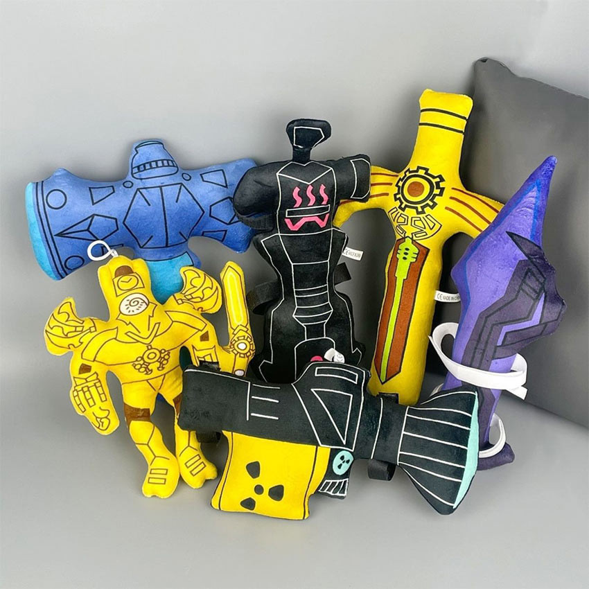 Mainan Mewah Skibidi Toilet Boneka Senjata Speaker Man Titan Skibidi Toilet Karakter Permainan