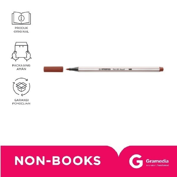 

Stabilo Pen 68 Brush Sienna