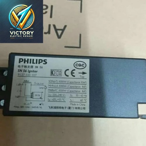 Philips IGNITOR SN56 lampu SON (Sodium) dan MHN (Metal Halide)