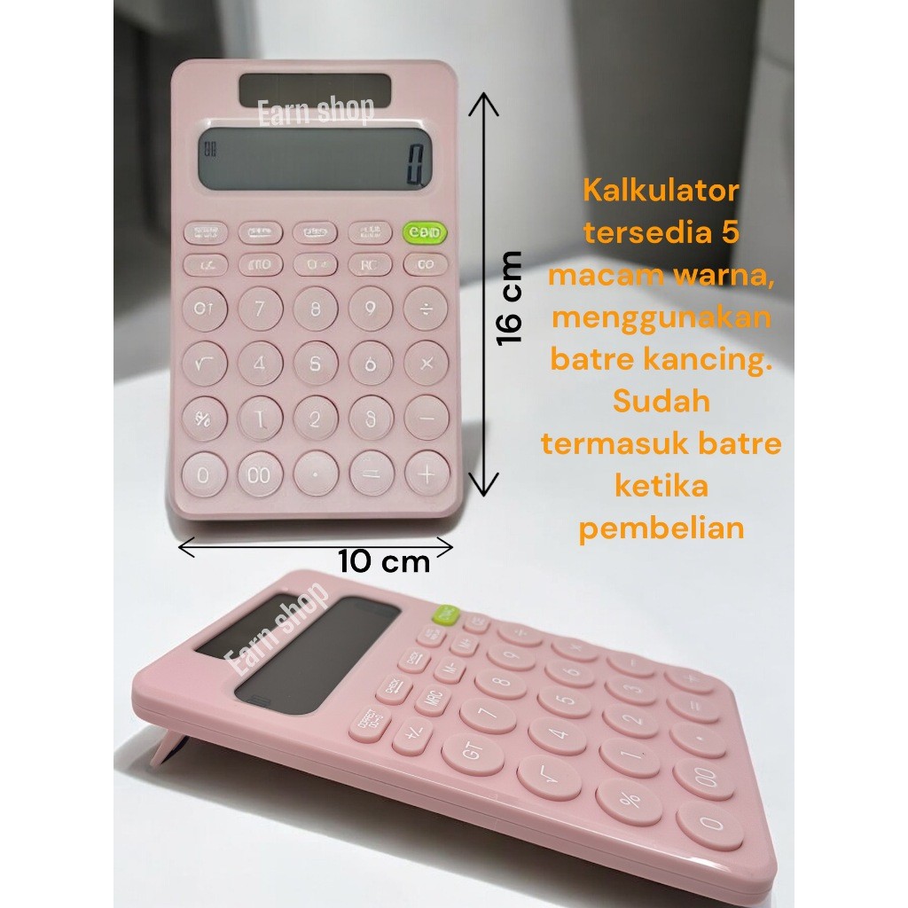 

KALKULATOR 12 DIGIT WARNA WARNI 8068 KALKULATOR LUCU WARNA WARNI KEPALA BISA DI TEGAKKAN