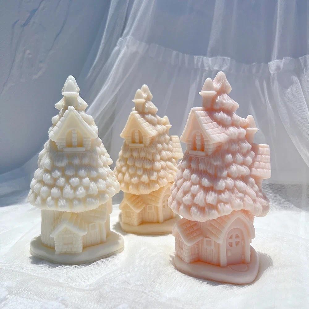 

Christmas Grand Spruce Lodge Silicone Candle Mold Christmas Tree Silicone Mold Dinner Soy Wax Silicone Mould Christmas Decor