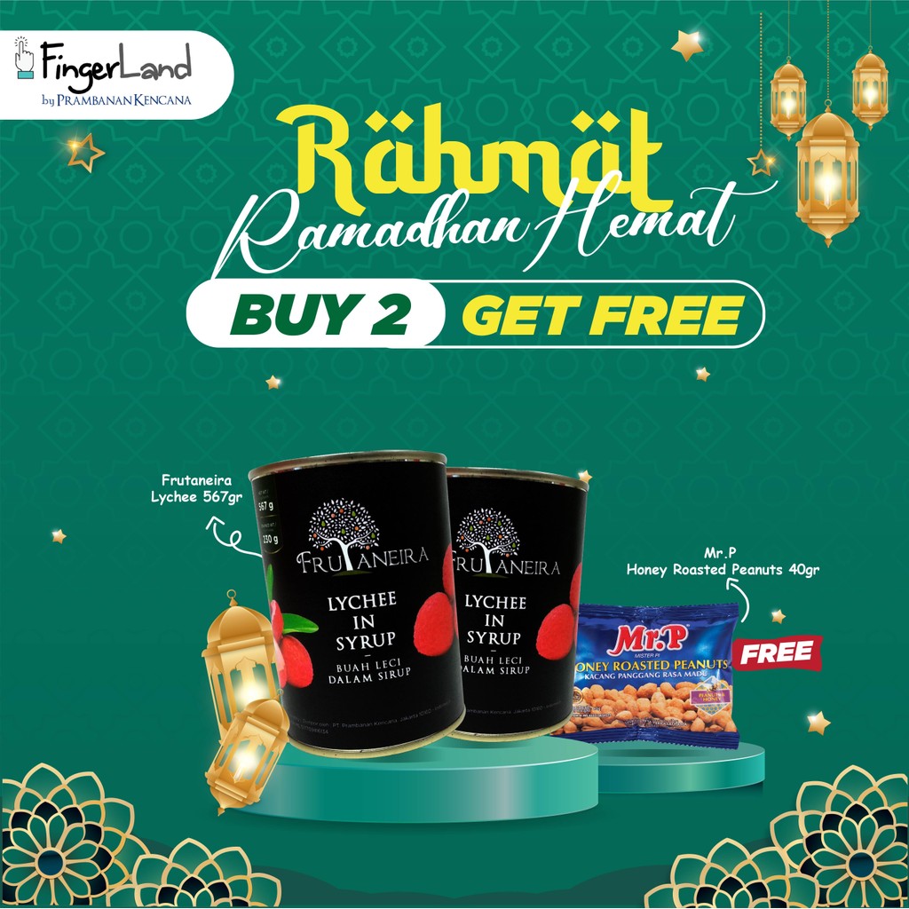 

Paket RAHMAT (Ramadhan Hemat) 3 Frutaneira Lychee