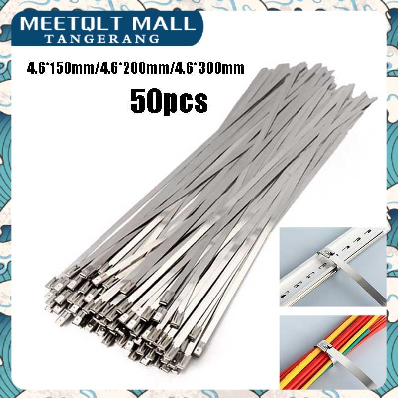 

15/20/30cm Kabel Ties Stainless Steel Cable Ties Metal