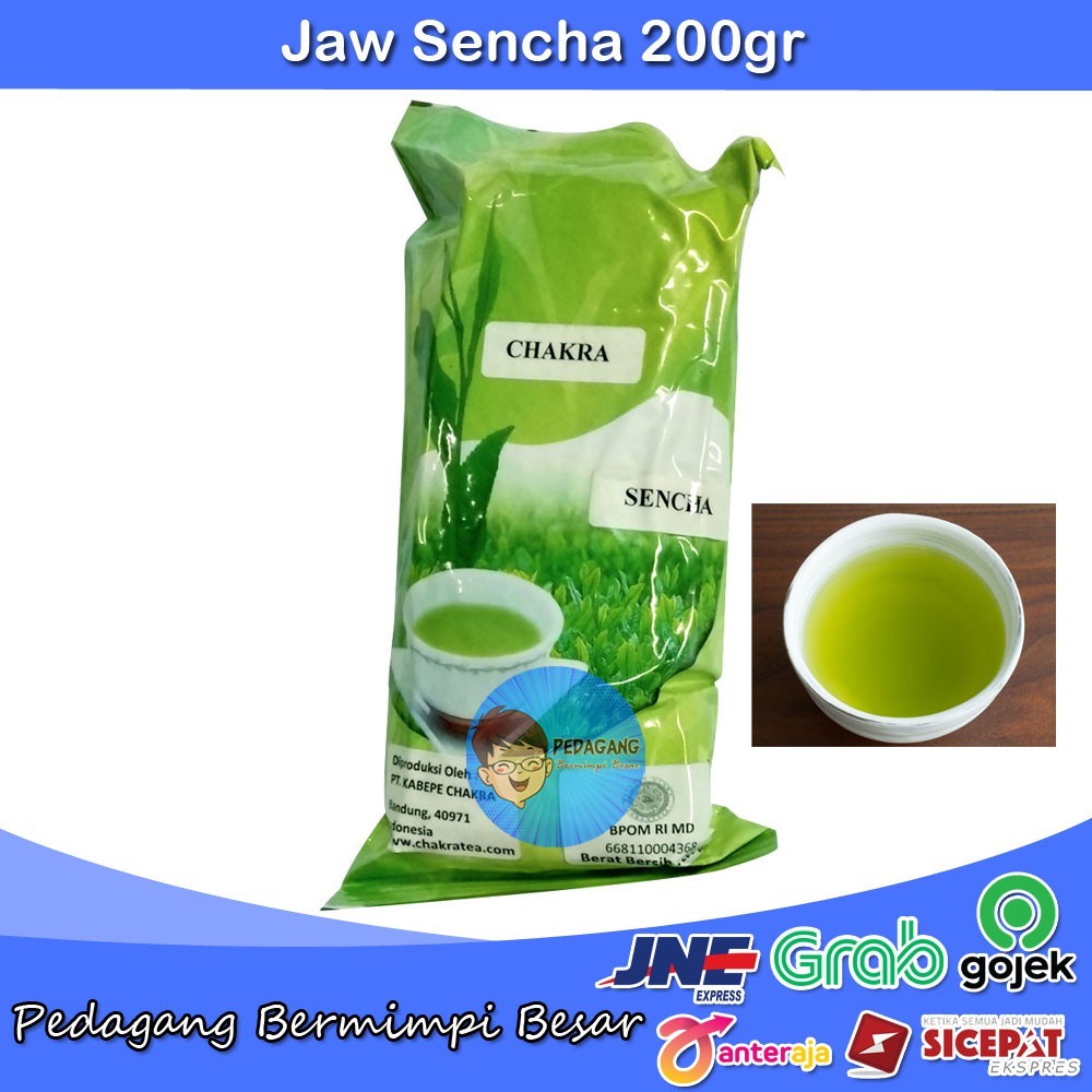 

Jaw Sencha 200gr /Teh Hijau/ Teh Sencha/ Teh Ocha/ Chakra Sencha 200g