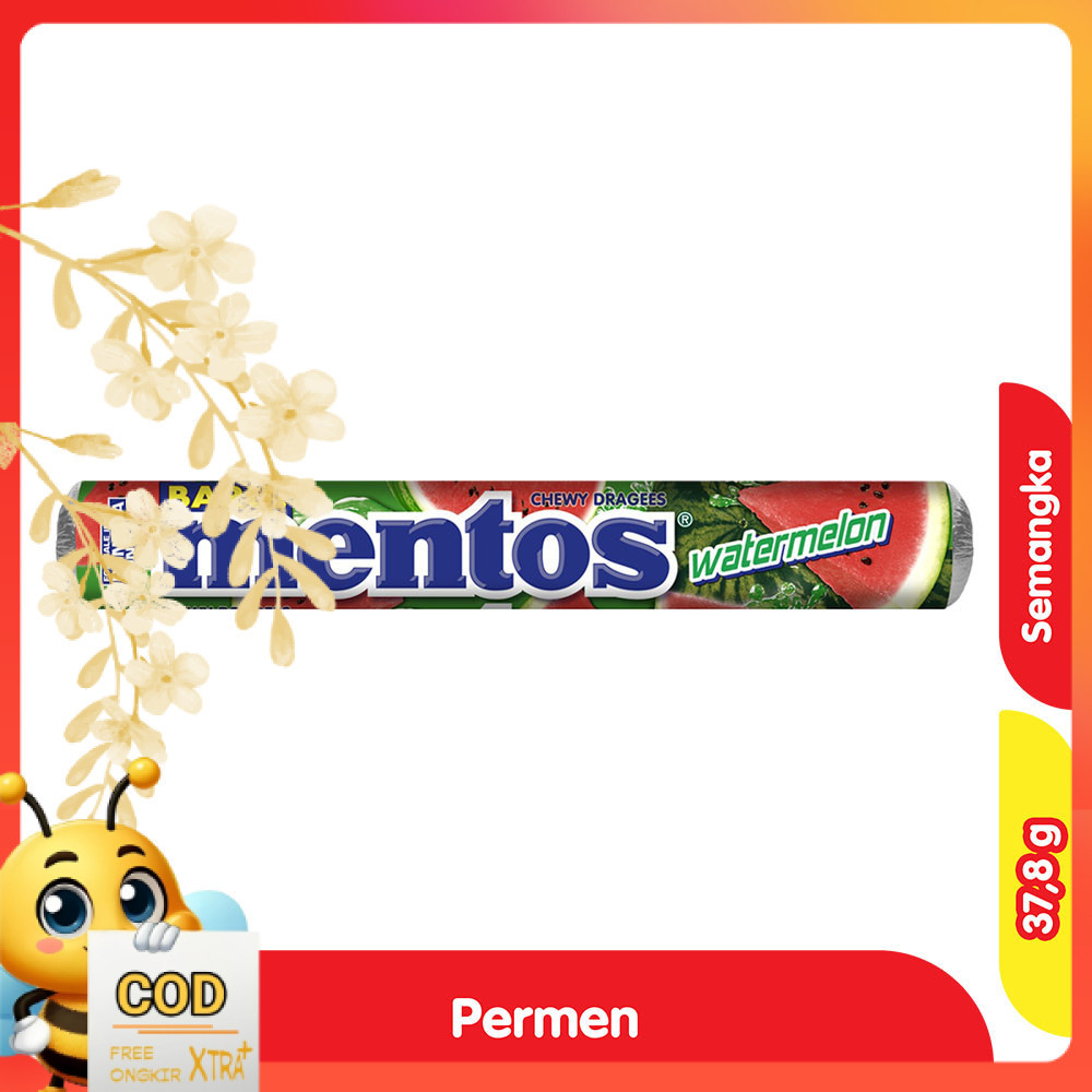 

mentos Permen Semangka Roll 37.8 g